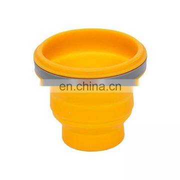 silicone collapsible dog bowl/Free Sample Custom Foldable dog bowl collapsible/silicone pet feeding bowl