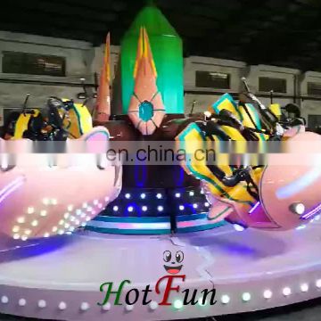 theme park rides fun fair equipment child attractions space rolling ride for sale