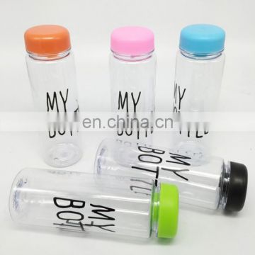 factory direct bpa free clear infusion cycling drink water bottles with custom logo for sale