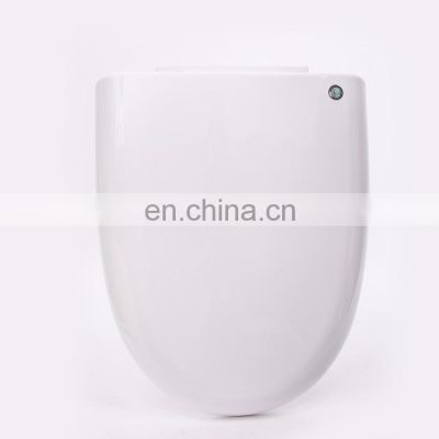 Round shape short water tank siphonic toilet cover