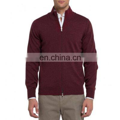 Basic Cashmere Cardigan Coats Sweater,Zipper Cardigan For Men