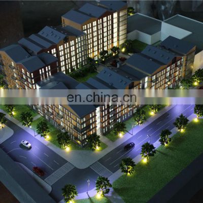 Architectural model for sale/3D Resort Hotel model for real estate/Building model