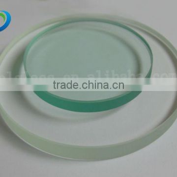 Low price 1.1-10mm tempered round glass light cover wholesale