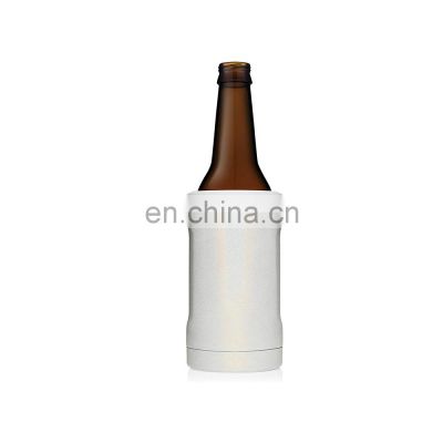 high quality cola beer suction metal vacuum insulated beer stainless steel white can cooler