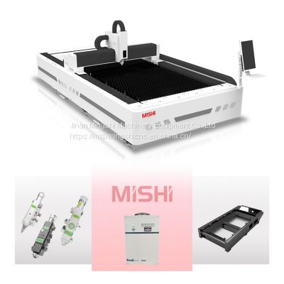 1000W/ 2000W/ 3000W Metal Sheets Processing Aluminum Copper Stainless Steel CNC Engraving Router Fiber Laser Cutting Machine Laser Cutter