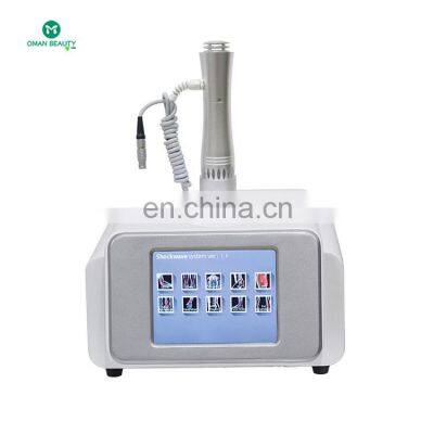 Desktop shock wave with vacuum shockwave therapy machine for kidney stone wave spare parts device pain removal