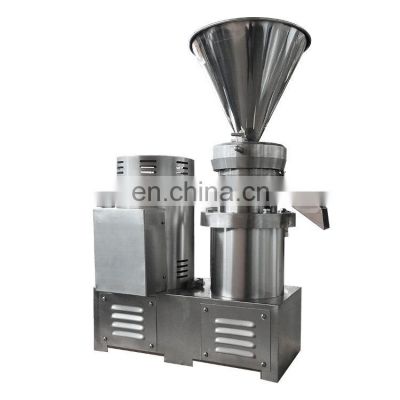 automatic 200kg/h peanut butter production line china highly effective food colloid mill commercial peanut butter making machine
