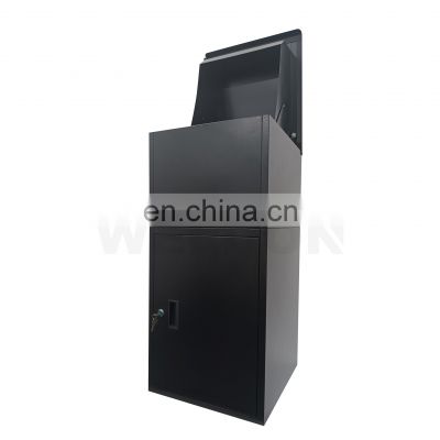 Outdoor Smart Parcel Delivery Box Large Parcel Drop Box Wall Mounted Galvanized Steel Mailbox