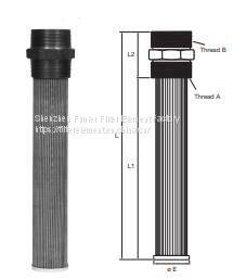 HTank Mounted Suction Strainer Elements HTMS NPTM 2 100 02078480