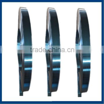 hardened and tempered blue polished steel strip