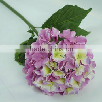 S01345 Wholesale Silk Flower Hydrangea Pink Color
