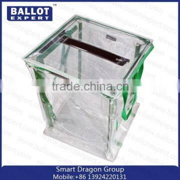 JYL-BB112 transparent ballot boxes,Clear Voting Foldable ballot box for election