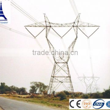 H frame and deer shaped electrical towers