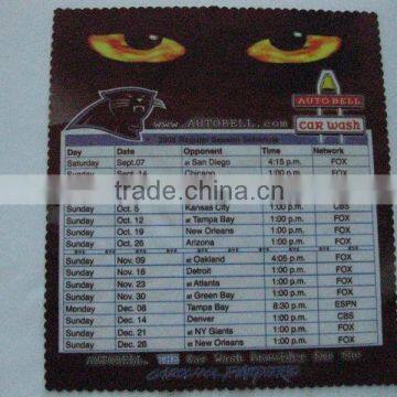 custome black microfiber cleaning cloth