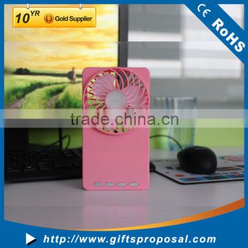 Mini Fan USB Tablet Fan Personal Hand-held/Portable Battery Operated Mini Air Fan for Home and Travel
