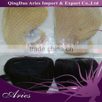 factory supply grade AAA A quality remy yaki hair bangs