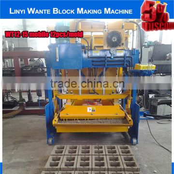 Big discount WT12-15 WT10-15 wante brand brick forming layer machine from Shandong