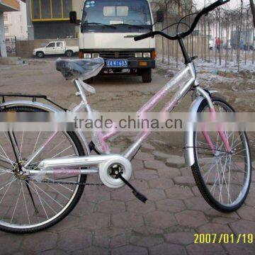 elegant city bicycle for ladies