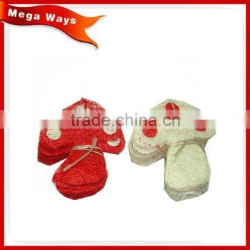 High quality cheap sisal mashroom chinese christmas ornament