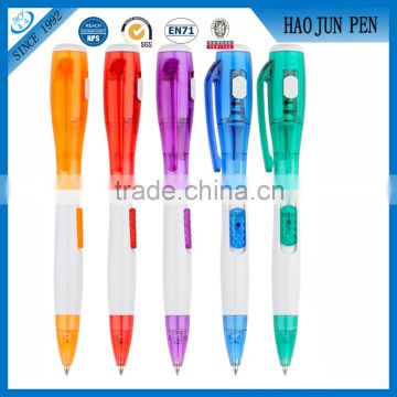 Hot Selling Multifunction Plastic Flashlight Pen