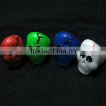 Halloween Human skull Led jelly ring yiwu factory