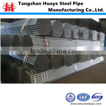 Building materials welding galvanized round pipe price