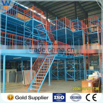 warehouse storage multi level mezzanine racking