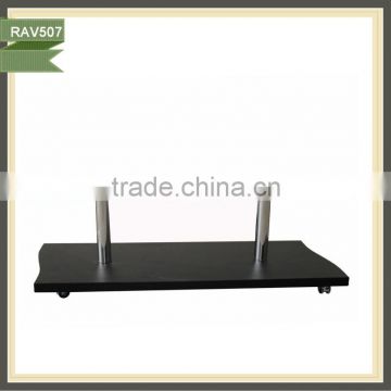 Furniture metal shelf support bracket mdf glass set tv stand