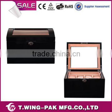 high quality jewelry colluction&dispaly, wooden and velvet, available for watch, watch box&case