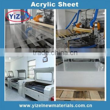 High quality Chinese Supplier clear 6mm extruded acrylic sheet
