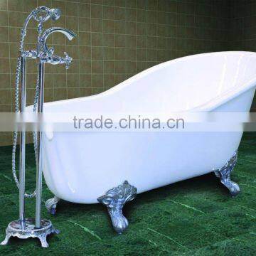 Portable cast-iron bathtub