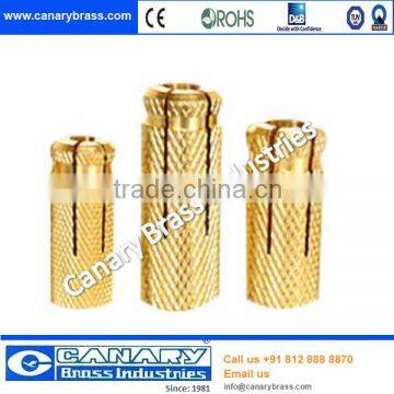 brass threaded inserts for plastics