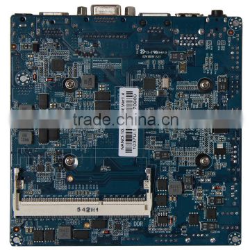 X86 Nano ITX 12*12cm celeron1037u embedded X86 linux motherboard with HD