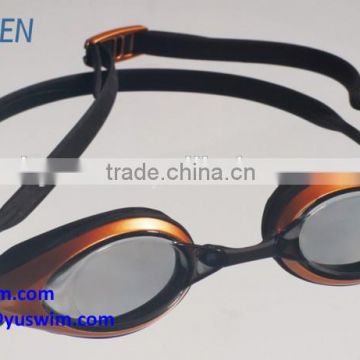 Excellent fit quick adjust advanced swimming goggles wide vision polycarbonate lens swim goggle
