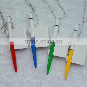 plastic chain promotional desk pen