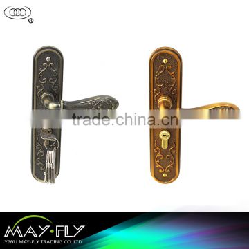 TRI-CIRCLE zinc alloy door lock, handle door lock set