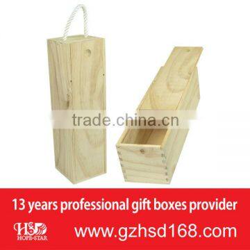 Custom wine box wooden box wine gift box the latest packaging