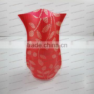 Classical ceramic vase design -05/ foldable plastic flower vase- PET