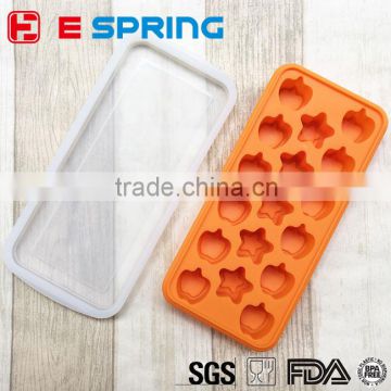 New Arrival Star and Apple Shape Silicon Cake Chocolate Mold
