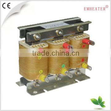 Low temperature reduction harmonic 3-phase 380V 5Amp 2.2kw AC reactor