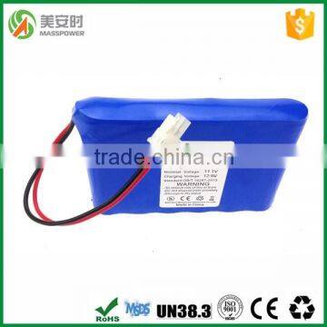 High Quality rechargeable lithium ion battery 12V dc motor 4000mAh