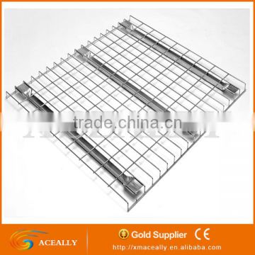 ACEALLY Heavy duty steel warehouse factory pallet storage rack with wire mesh decking