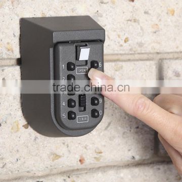 Home Outdoor Combination Key Safe Box Wall Mounted Weather Resistant Security
