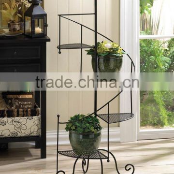 2016 simple style stairs - shaped balcony metal flower stand