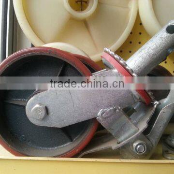 150mm Adjustable Moving Scaffolding Caster PU