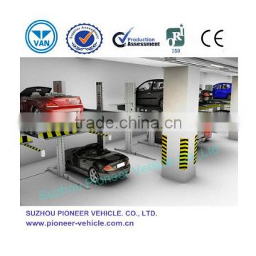 Lift -sliding car parking sysytem -three levels with pit (ISO SGS TUV approved)