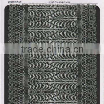 nylon spandex polyester lace for lingerie pants and wedding dress