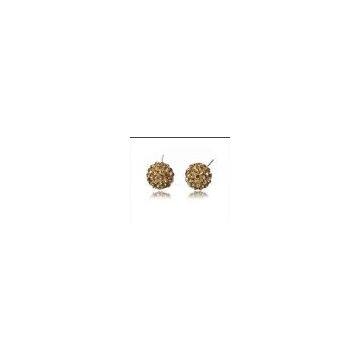 shamballa earring silver jewelry #16