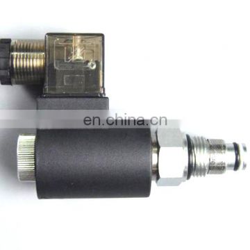 DHF08 DHF10 SV08 CSV normally closed large flow hydraulic threaded cartridge valve