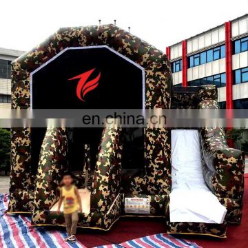 camouflage bounce house commercial inflatable for sale